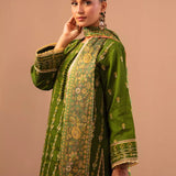 3Pc Unstitched Festive Embroidered Suit (No051)