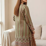 3PC Unstitched Printed Cambric Suit (SSW6U3P816)