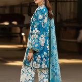 3PC Unstitched Printed Khaddar Suit (SUNS7ASI238)