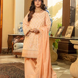 3PC Unstitched Festive Embroidered Suit (SUNW7NO094)