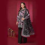 3pc Unstitched - Printed Lawn Suit