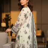 3PC Unstitched Printed Cambric Suit (SSW6U3P319)