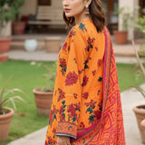3PC Unstitched Printed Khaddar Suit (SUNS7ASI257)