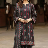 3PC Unstitched Printed Khaddar Suit (SUNS7ASI236)
