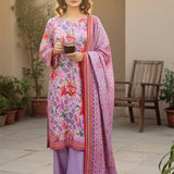 3PC Unstitched Khaddar Printed Suit (SSW6U3P841)