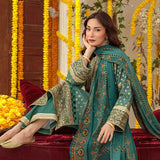 3PC Unstitched Festive Embroidered Suit (SUNW6NO039)