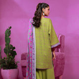 3pc Unstitched - Printed Lawn Suit