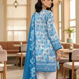 3PC Unstitched Cambric Printed Suit (SSW6U3P849)