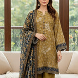 3PC Unstitched Printed Cambric Suit (SSW6U3P817)