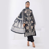 3pc Unstitched Lawn Printed Suits