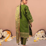 3Pc Unstitched Festive Embroidered Suit (No051)