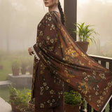 3PC Unstitched Khaddar Printed Suit (SUNS7ASI515)