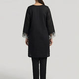 2PC Stitched Cambric Embroidered Suit (PML2PEC241)