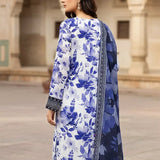 3PC Unstitched Printed Cambric Suit (SSW6U3P396)