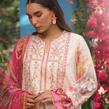 3PC LUXURY CAMBRIC EMBROIDERED SUIT