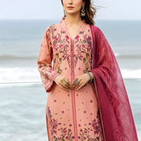 3PC Unstitched Printed Silk Lawn Suit (SUNS7ASI303)