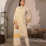 2PC Stitched Jacquard Embroidered Shirt Dupatta  (SPL2PEC034)