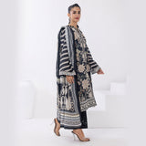 3pc Unstitched Lawn Printed Suits