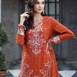 FESTIVE FORMAL CHIFFON EMBROIDERED SUIT