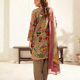 3PC Unstitched Doria Cambric Printed Suit (P285)