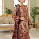 3PC Unstitched Cambric Printed Suit (SSW6U3P819)