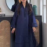 3PC Unstitched Festive Embroidered Suit (SUNW7NO074)