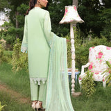 CHIKANKARI CAMBRIC EMBROIDERED SUIT (CK001)