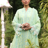 CHIKANKARI CAMBRIC EMBROIDERED SUIT (CK001)