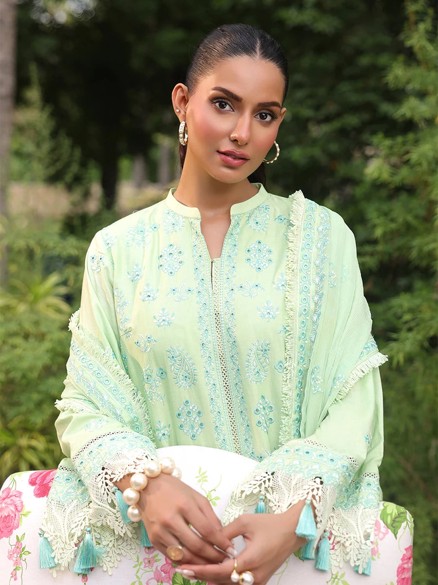 unstitched suits, unstitched sale,3 piece Cambric suit unstitched,3 piece suit for women,embroidered pakistani dress,luxury unstitched collection,UNW24CK001UT