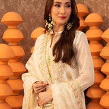 3PC Unstitched Festive Embroidered Suit (SUNS7JI059)