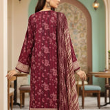 3PC Unstitched Cambric Printed Suit (SSW6U3P848)