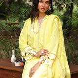 CHIKANKARI CAMBRIC EMBROIDERED SUIT (CK018)