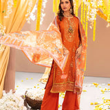 3PC Stitched Festive Embroidered Suit (No052)