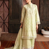 3PC Stitched Cambric Mukesh Printed Suit (SPL3PEC081)