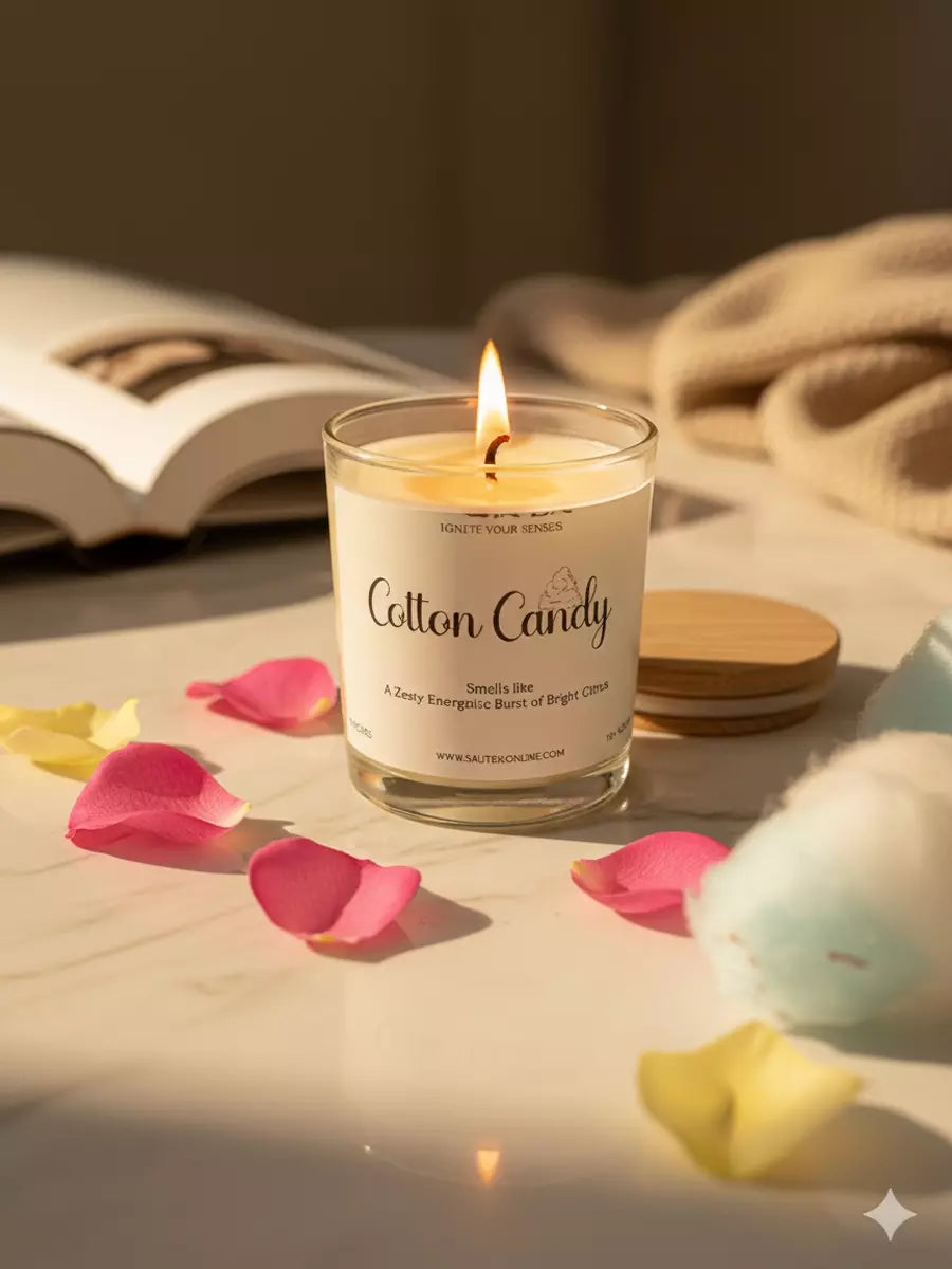 Cotton Candy Luxury Scented Candle
