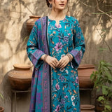 3PC Unstitched Printed Khaddar Suit (SUNS7ASI255)