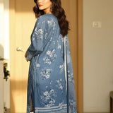 3PC Unstitched Printed Cambric Suit (SSW6U3P318)