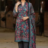 3PC Unstitched Printed Khaddar Suit (SUNS7ASI220)