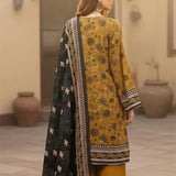 3PC Unstitched Khaddar Printed Suit (SSW6U3P838)