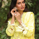 CHIKANKARI CAMBRIC EMBROIDERED SUIT (CK018)