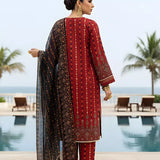 3PC Unstitched Printed Silk Lawn Suit (SUNS7ASI304)