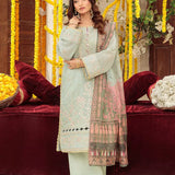 3PC Unstitched Festive Embroidered Suit (SUNW6NO037)