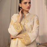 2PC Stitched Jacquard Embroidered Shirt Dupatta  (SPL2PEC034)