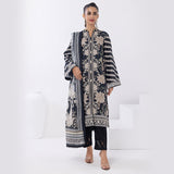 3pc Unstitched Lawn Printed Suits