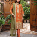 3pcs - Stitched Festive Formal Suit