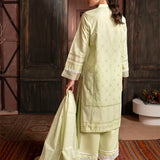 3PC Stitched Cambric Mukesh Printed Suit (SPL3PEC081)