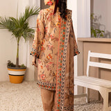 3PC Stitched Printed Silk Lawn Suit (ASI052)