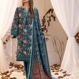 3PC UNSTITCHED LUXURY KHADDAR EMBROIDERED SUIT