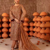 3PC Unstitched Festive Embroidered Suit (SUNS7JI060)