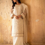 3PC Unstitched Festive Embroidered Suit (SUNS7JI058)